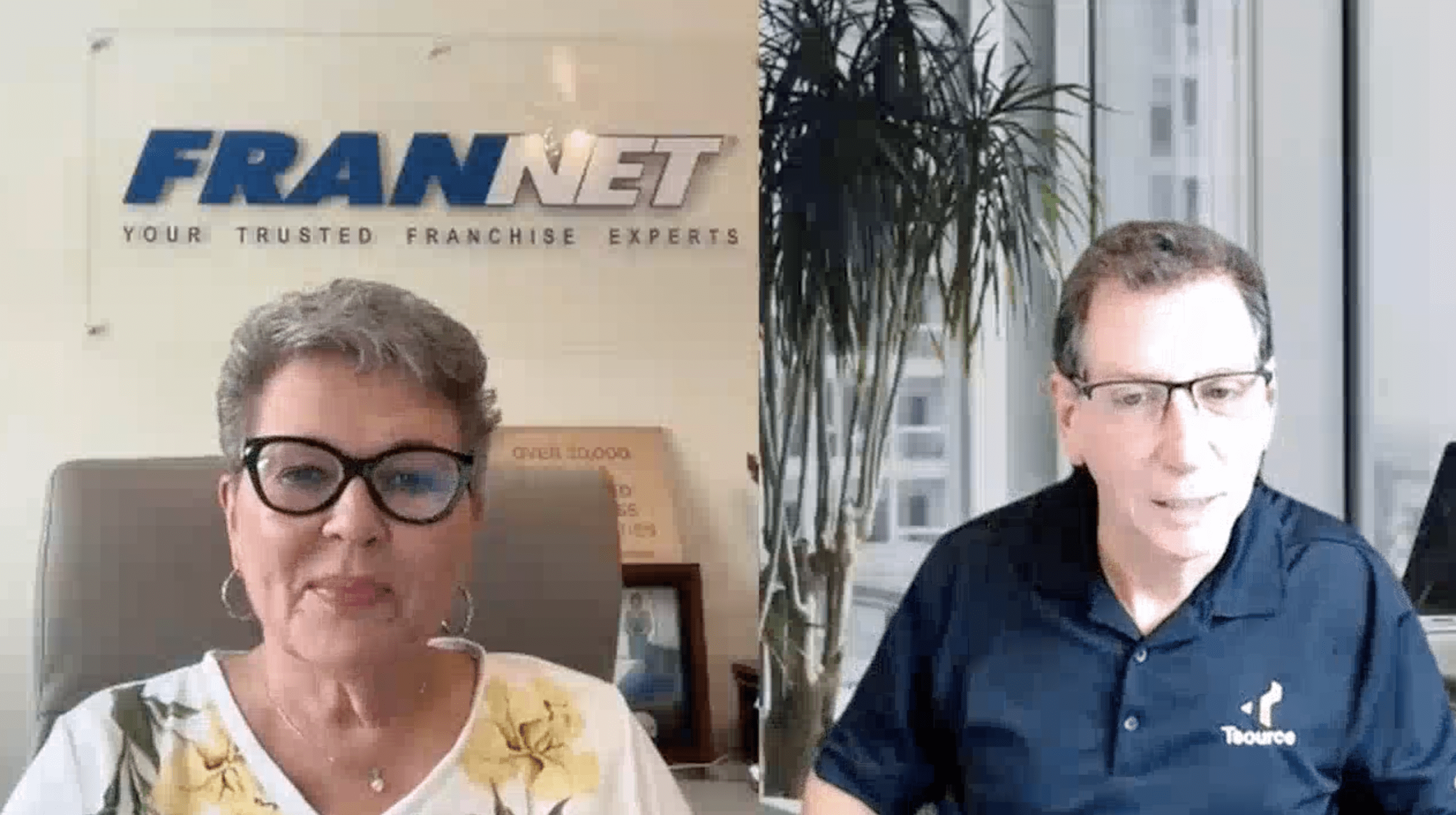 Screenshot from video from A Conversation with Jania Bailey, CEO of FranNet